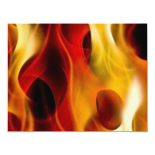 Flames Card