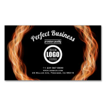 Flames Creative Unique Modern Trendy Add Your Logo