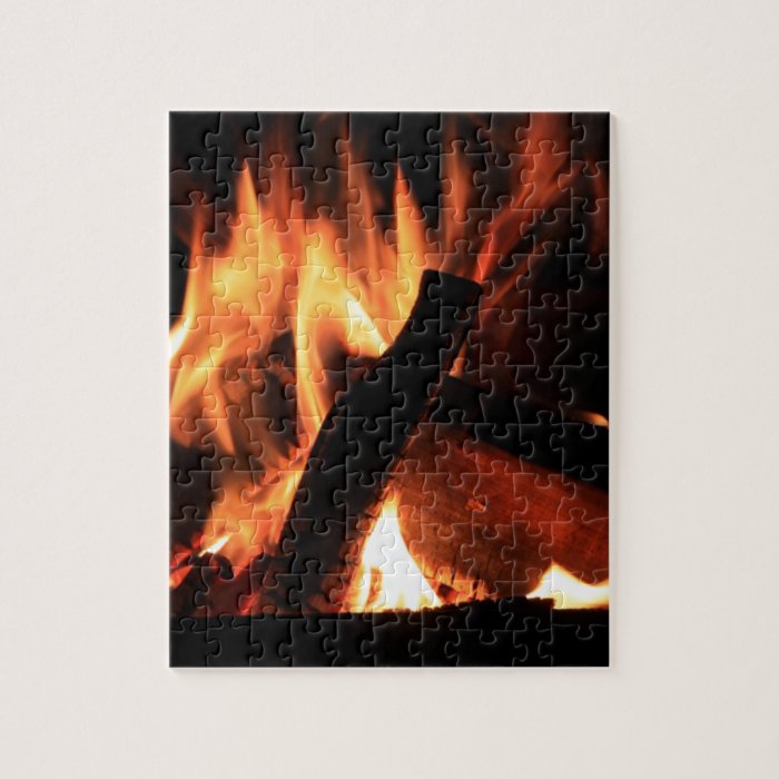 Flames Fire Hot Firemen City Office Party Destiny Jigsaw Puzzle