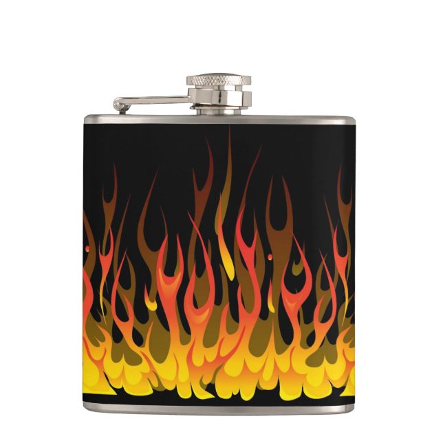 Flames Flask (Front)
