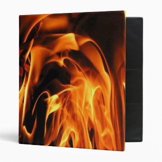 Flames galore 3 ring binder