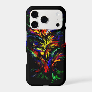 Flames in Rainbow Style iPhone 17 Pro Case