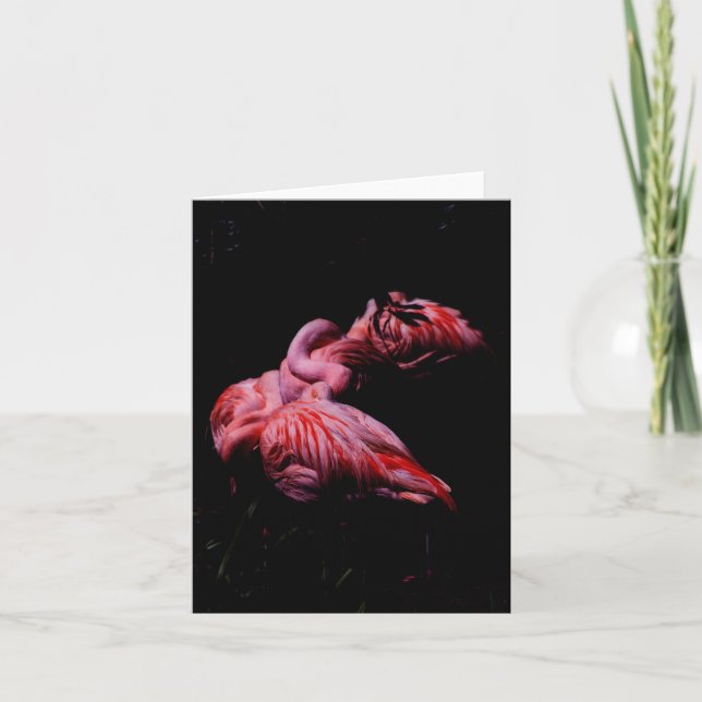 Flames in the Darkness Card (Front)
