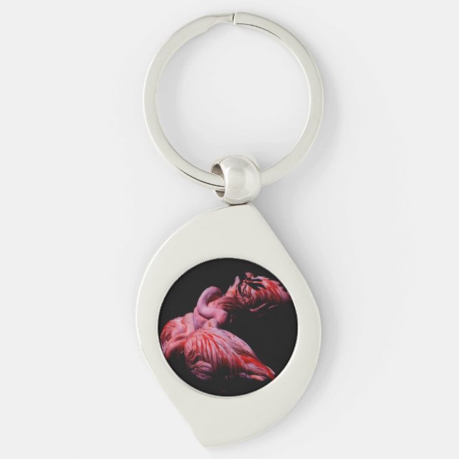 Flames in the Darkness Keychain (Front)