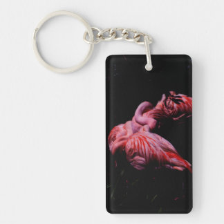 Flames in the Darkness Keychain