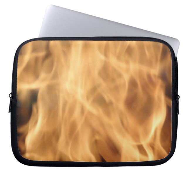 Flames Laptop Sleeve (Front)