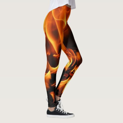 flames leggings