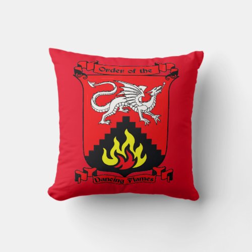 Flames Lodge Pillow