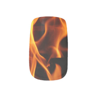 Flames Minx Nail Wraps