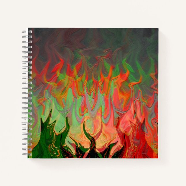Flames..... Notebook (Front)