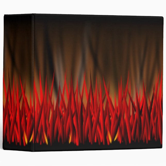 FLAMES OF FIRE BINDER (Front/Spine)