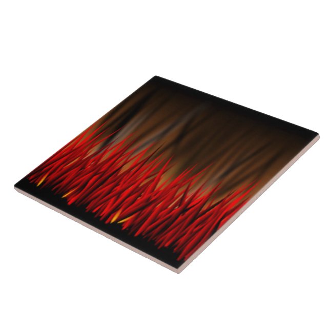 FLAMES OF FIRE CERAMIC TILE (Side)