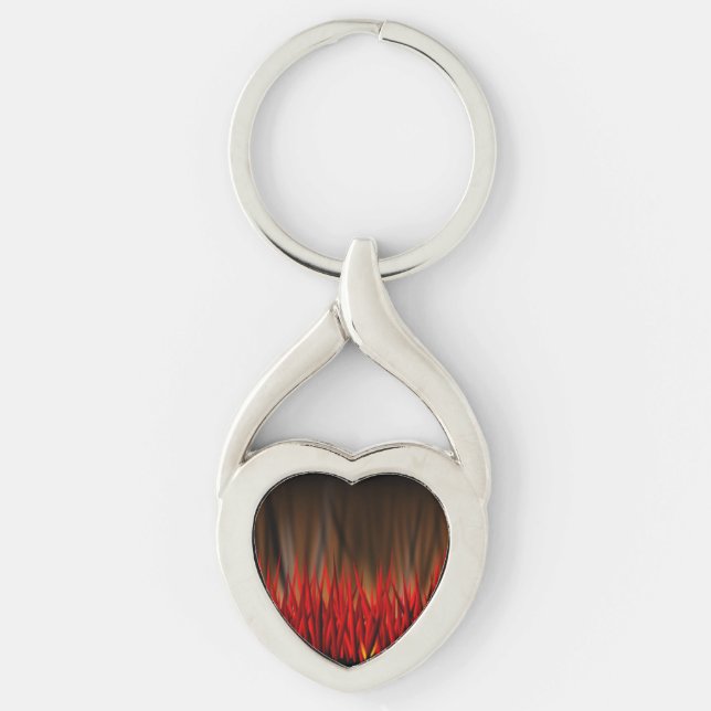 FLAMES OF FIRE KEYCHAIN (Front)