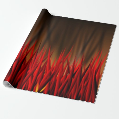 FLAMES OF FIRE WRAPPING PAPER
