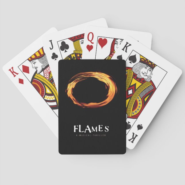 FLAMES Playing Cards (Back)