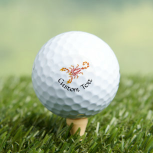 Flames Scorpion Golf Balls