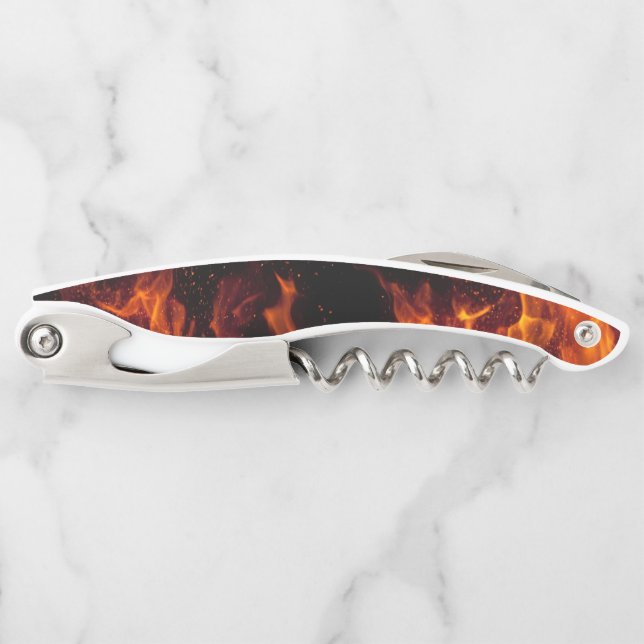 Flames Waiter's Corkscrew (Front)