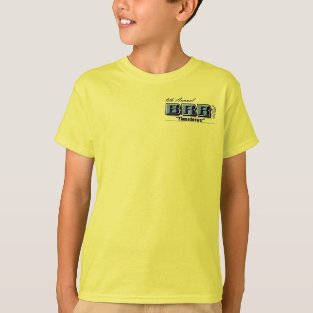 Flamethrowers Personalized BRR Shirt (Front)