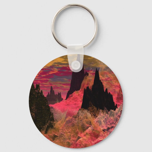 Flametongue Keychain (Front)