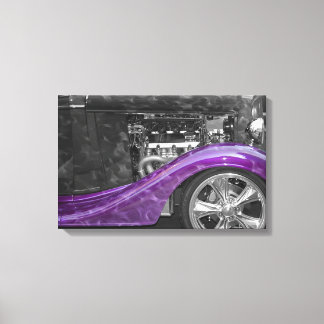 Flamin' Fender Canvas Print