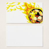 Flamin’ Soccer Ball (Front & Back)