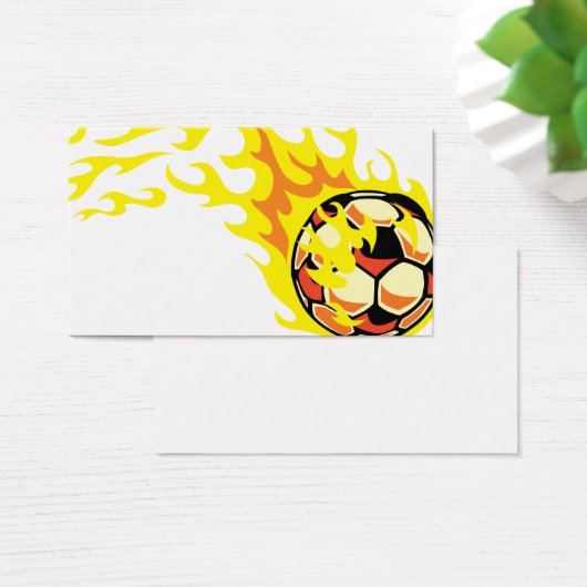Flamin’ Soccer Ball (Desk)