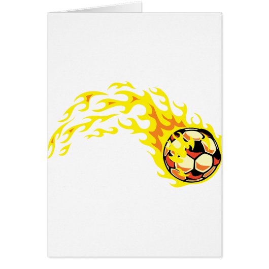 Flamin' Soccer Ball Cards (Front)