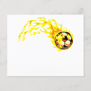 Flamin’ Soccer Ball Flyer