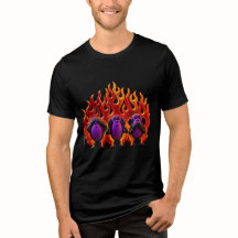 Flaming ‘3 Wise Monkeys’ Style 01