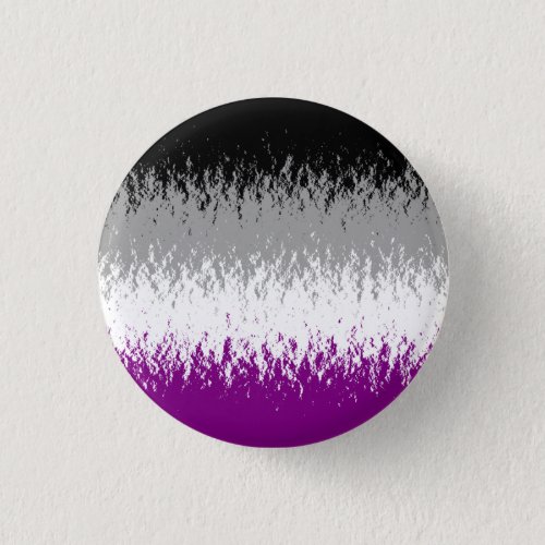 Flaming A Asexual Flag Button