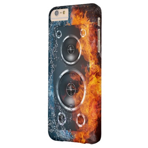 Flaming Acoustic Speakers iPhone 6 Case