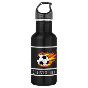 Flaming Ball Stainless Steel Water Bottle