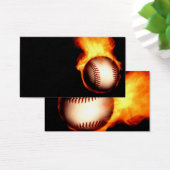 Flaming Baseball (Desk)