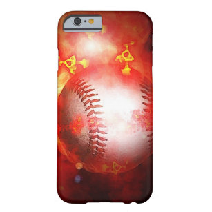 Flaming Baseball iPhone 6 Case