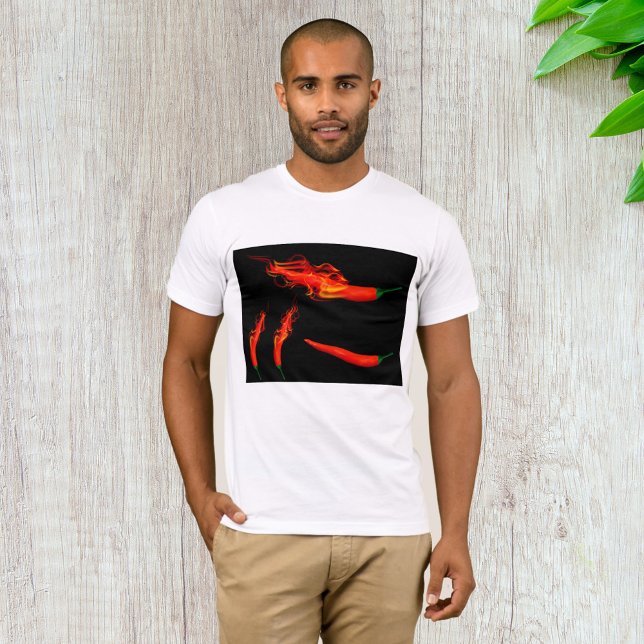 Flaming Chili Peppers T-Shirt (Creator Uploaded)