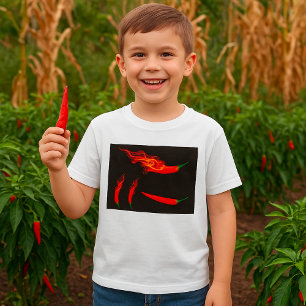 Flaming Chili Peppers T-Shirt