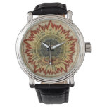 Flaming Cosmic Rose Watch