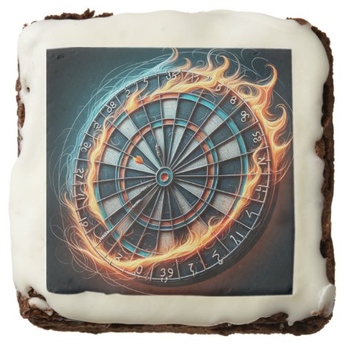 Flaming Dart Arena Ignite the passion of the Darts Brownie