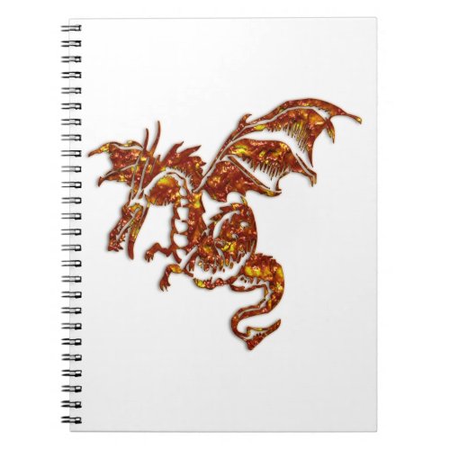 Flaming Dragon Notebook