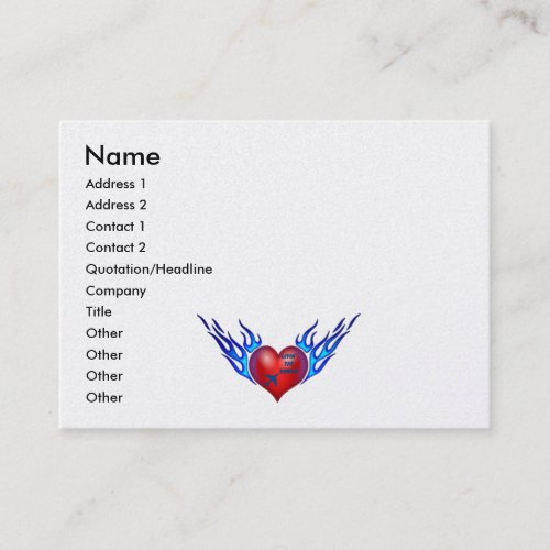 Flaming Dreams Business Cards