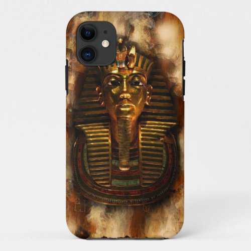Flaming Egyptian Pharaoh Tutankhamun Phone Case