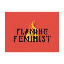 Flaming Feminist RBG Feminism Flames 20 WM