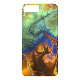 Flaming Fractal iPhone 7 Plus Case