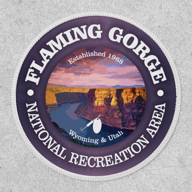 Flaming Gorge NRA (rd) Patch (Front)