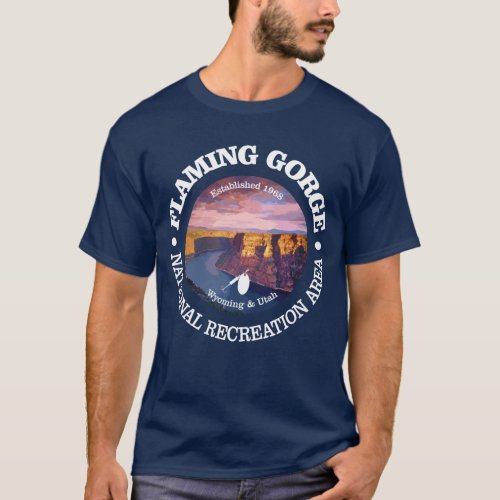 Flaming Gorge NRA rd T_Shirt