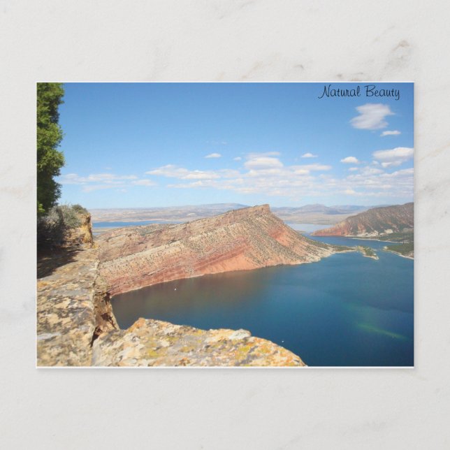 Flaming Gorge Utah Post Card (Front)