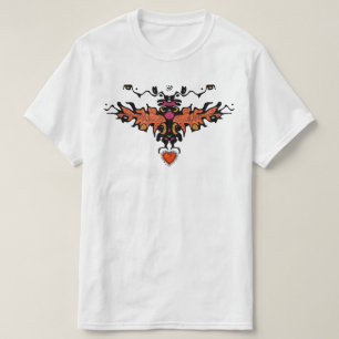 Flaming harpy colorful cool sketch v3 T-Shirt