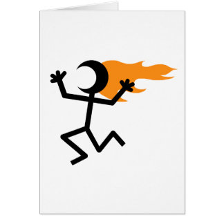 Flaming Head Cards