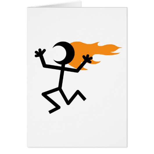 Flaming Head Cards (Front)