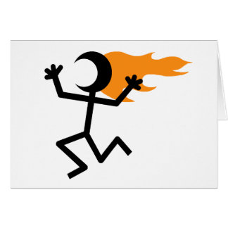 Flaming Head Cards